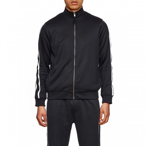 Striped Sleeve Track Suit Striped Sleeve Track Suit