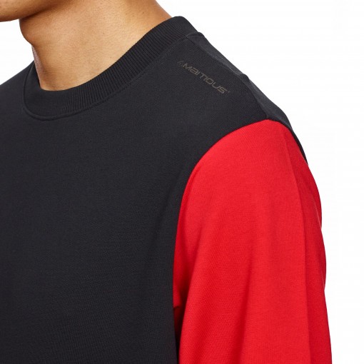 Sweat-shirt com mangas listradas Sweat-shirt com mangas listradas