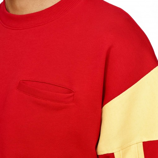 Striped Sleeve Sweatshirt Striped Sleeve Sweatshirt