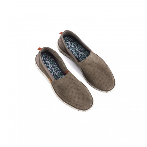 AMBER Perforated Suede Slip-On AMBER Perforated Suede Slip-On