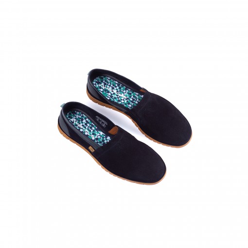 AMBER Perforated Suede Slip-On AMBER Perforated Suede Slip-On