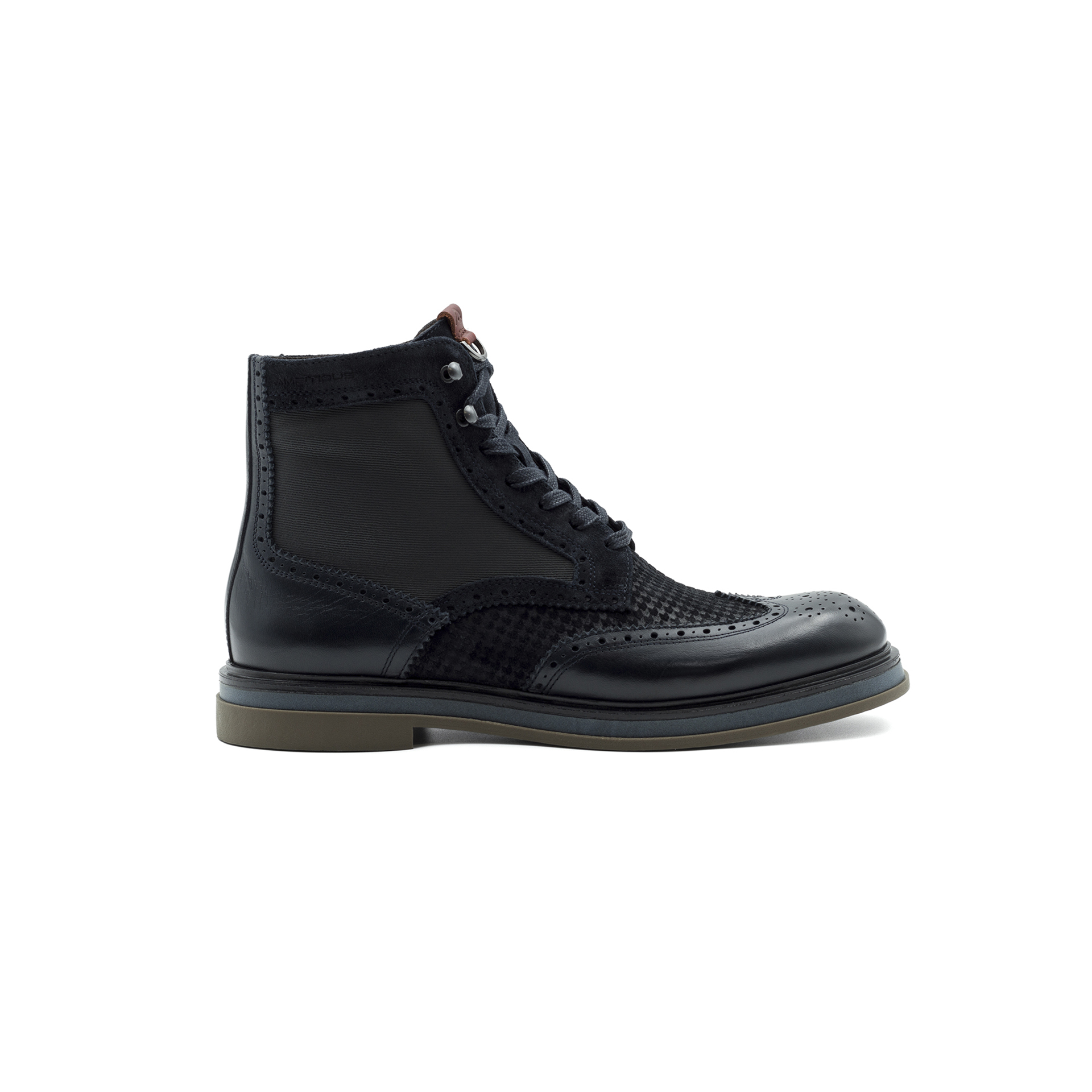 BTR Mixed Brogue Boots