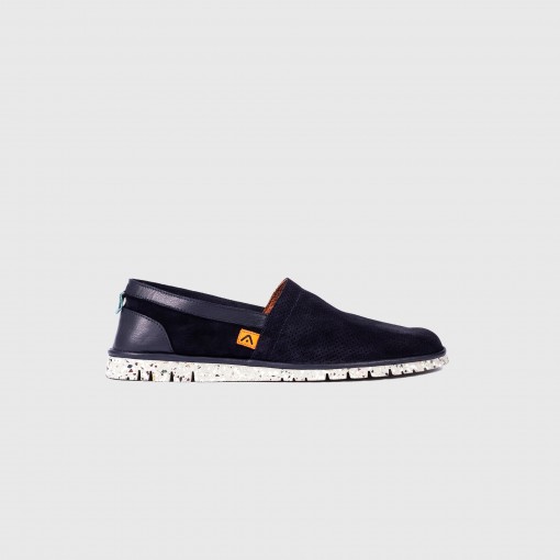 AMBER Perforated Suede Slip-On