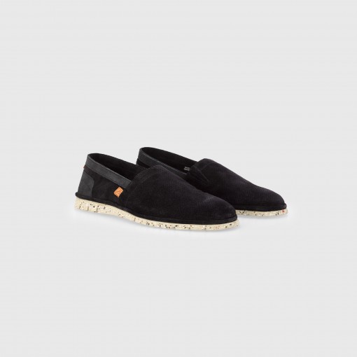 AMBER Perforated Suede Slip-On