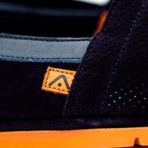 AMBER Perforated Suede Slip-On AMBER Perforated Suede Slip-On