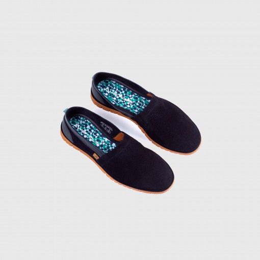 AMBER Perforated Suede Slip-On AMBER Perforated Suede Slip-On