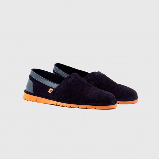 AMBER Perforated Suede Slip-On AMBER Perforated Suede Slip-On