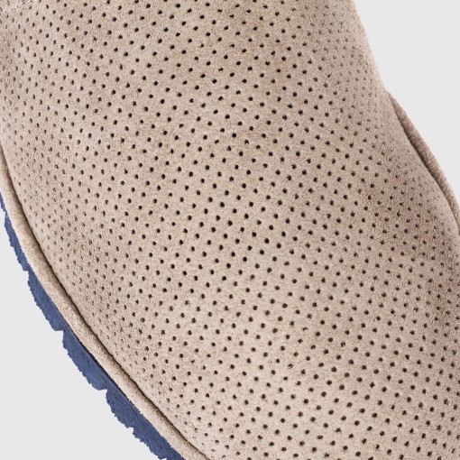 AMBER Perforated Suede Slip-On AMBER Perforated Suede Slip-On