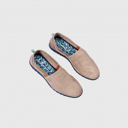 AMBER Perforated Suede Slip-On AMBER Perforated Suede Slip-On