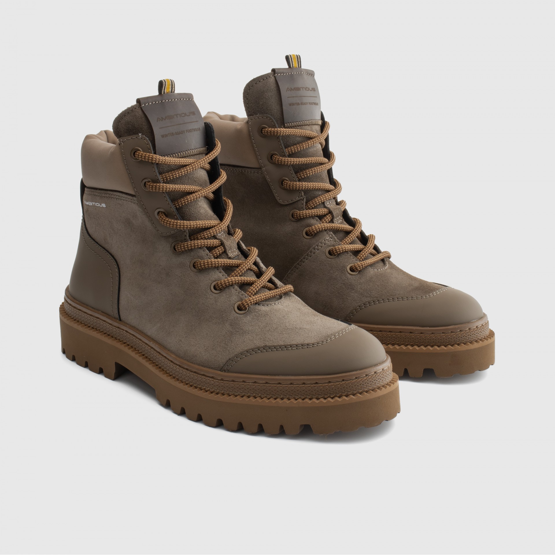 PELION Lace-Up Boots