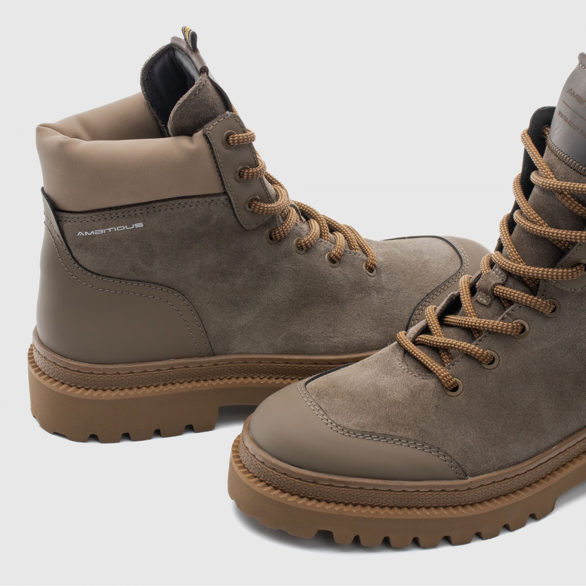 PELION Lace-Up Boots