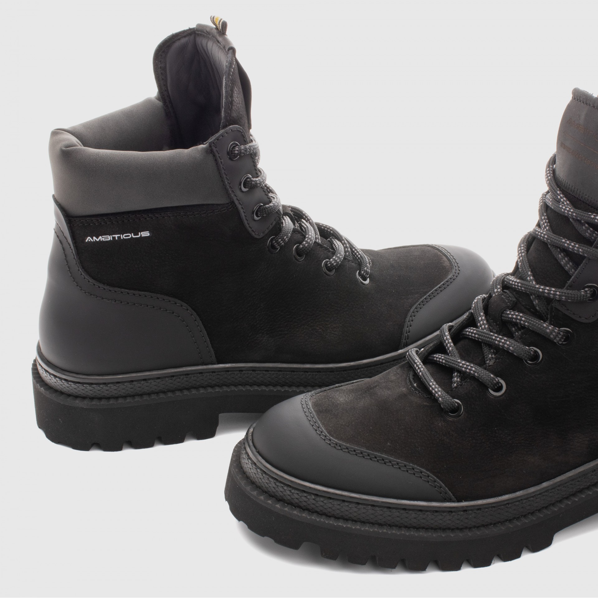 PELION Lace-Up Boots