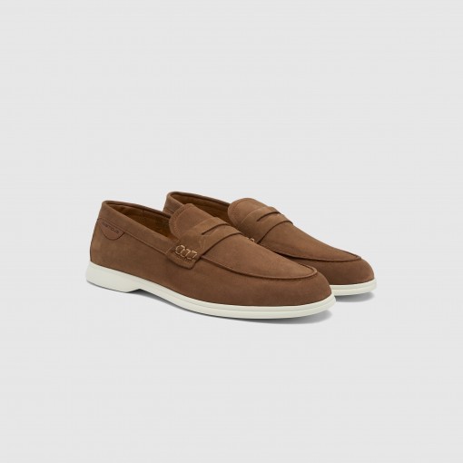 DAN Suede Penny Loafer DAN Suede Penny Loafer