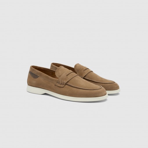 DAN Suede Penny Loafer DAN Suede Penny Loafer