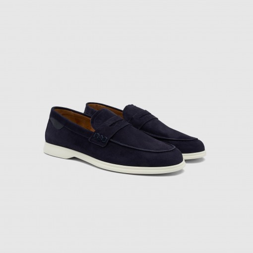 DAN Suede Penny Loafer DAN Suede Penny Loafer