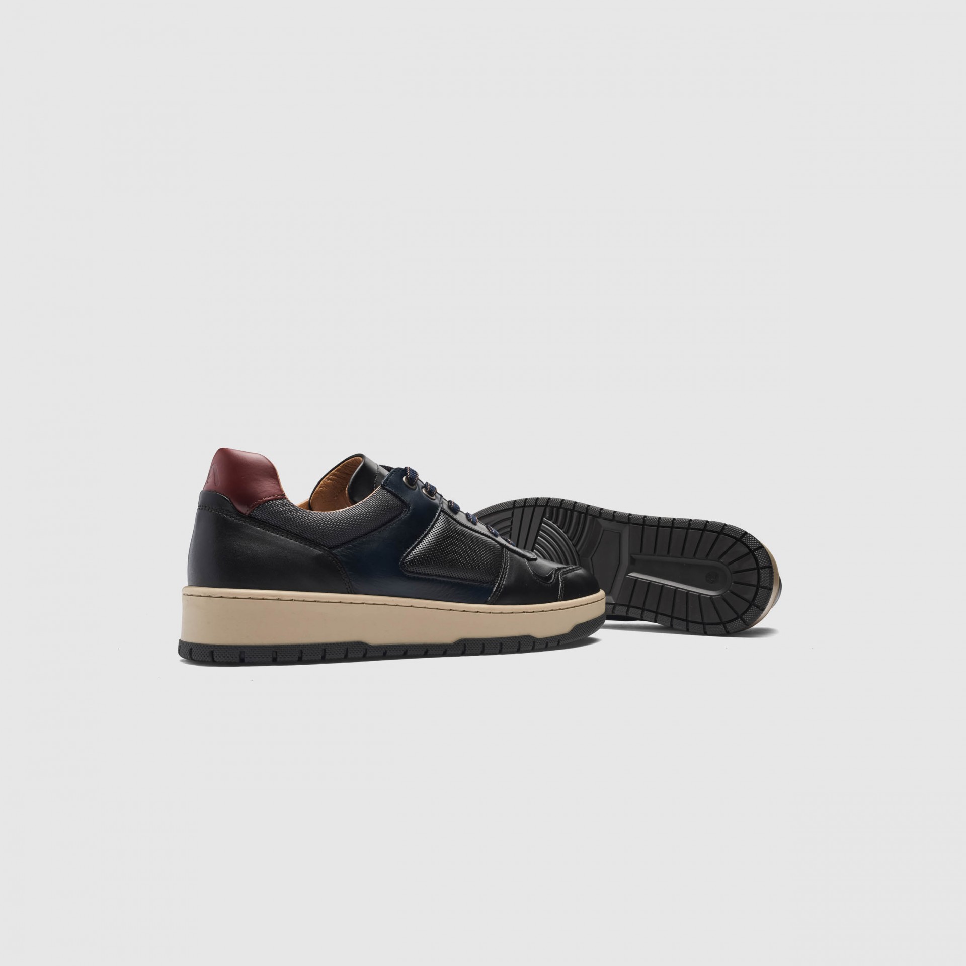 WOOD Leather Cupsole