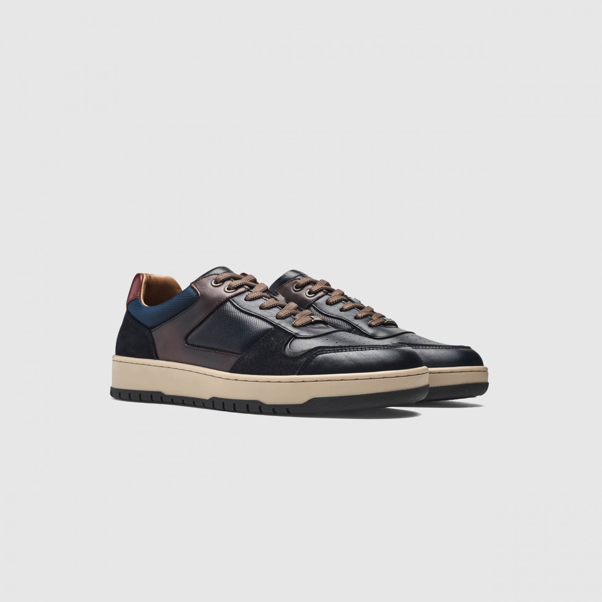 WOOD Leather Cupsole